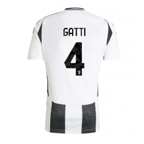 Juventus Federico Gatti #4 Domácí Dres 2024-25 Krátký Rukáv